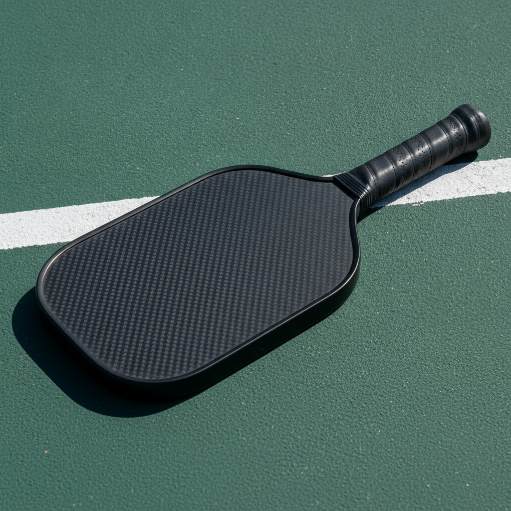 JOOLA Perseus Pro V pickleball paddle on outdoor court — tested by FORWRD across 50+ sessions